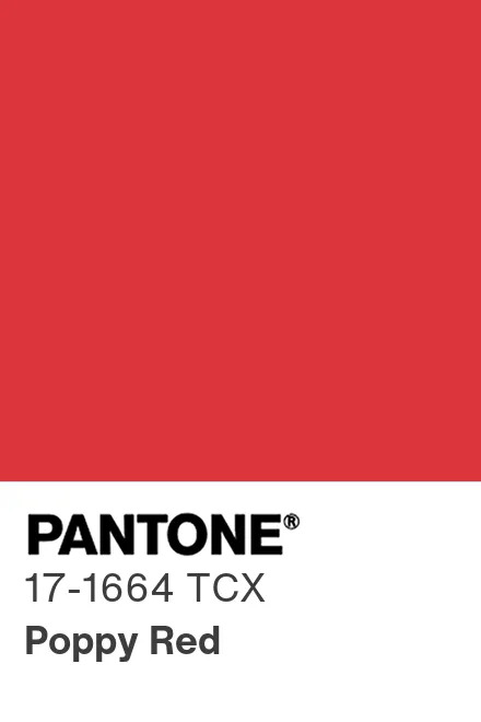 Renk Paleti Poppy Red
